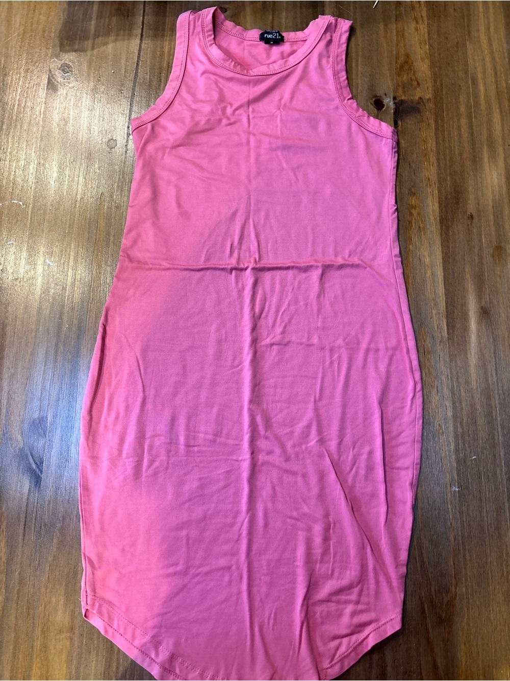 Rue21 Hot Pink Scoop Neck Tank Top